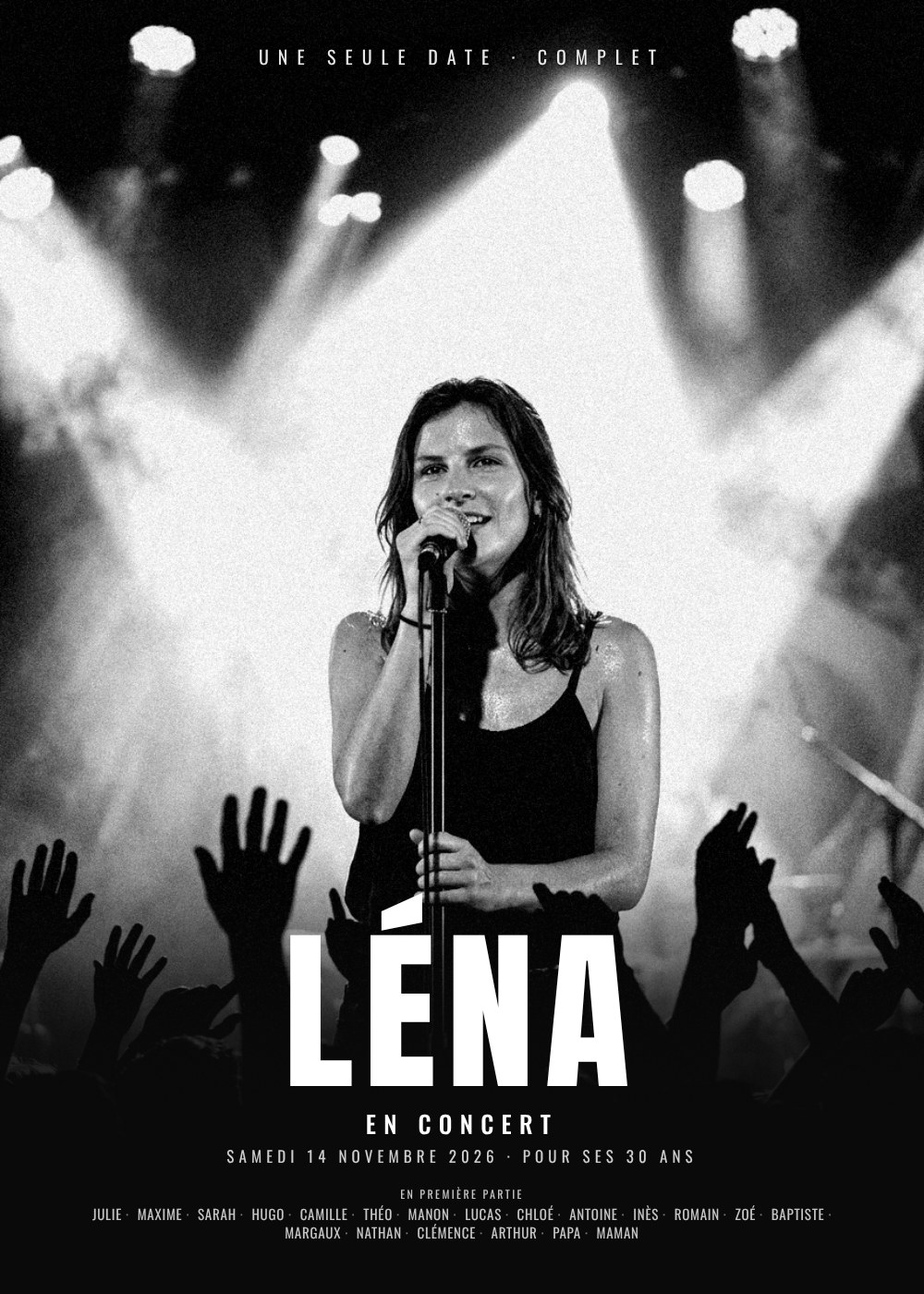 Exemple : Affiche de concert